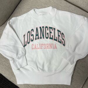 NWOT Abercrombie Kids Los Angeles California Sweatshirt size 5/6